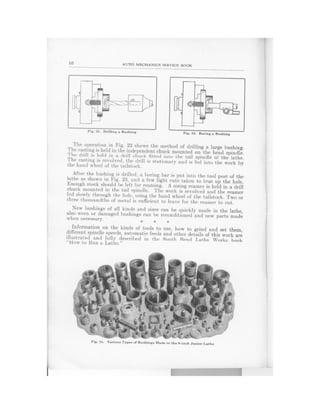 1929   auto mechanics service book - no 66