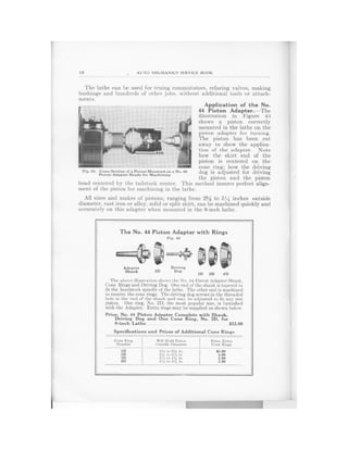 1929   auto mechanics service book - no 66