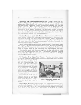 1929   auto mechanics service book - no 66
