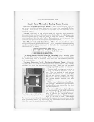 1929   auto mechanics service book - no 66