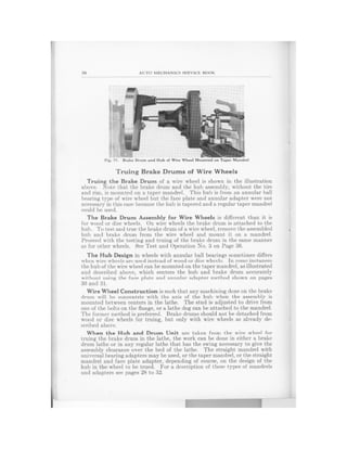1929   auto mechanics service book - no 66