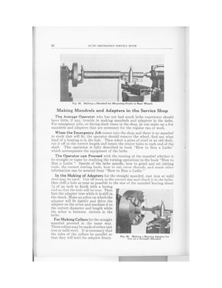 1929   auto mechanics service book - no 66