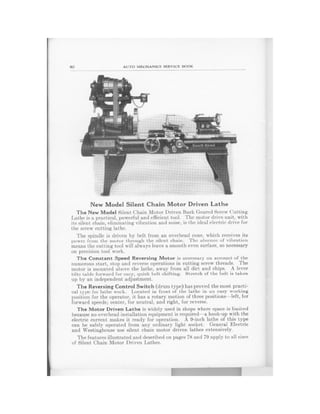 1929   auto mechanics service book - no 66