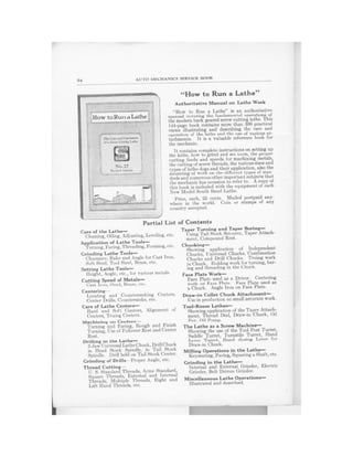 1929   auto mechanics service book - no 66
