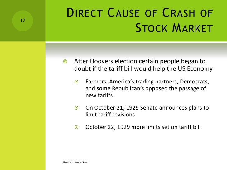 part reasons stock market crash 1929