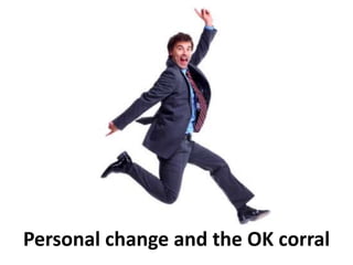 Personal change and the OK corral
 
