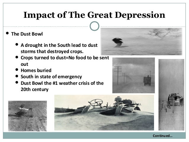 effects of the great depression