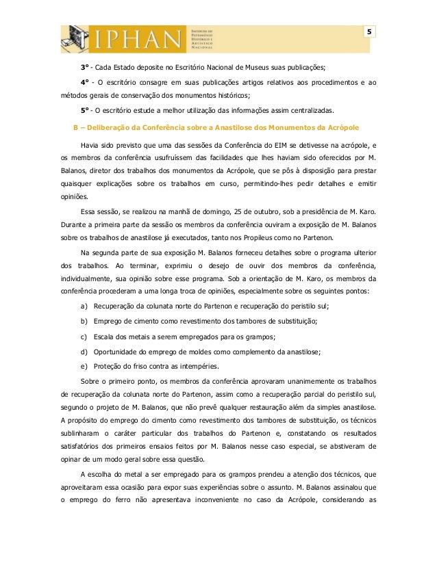 Carta de Atenas 1931