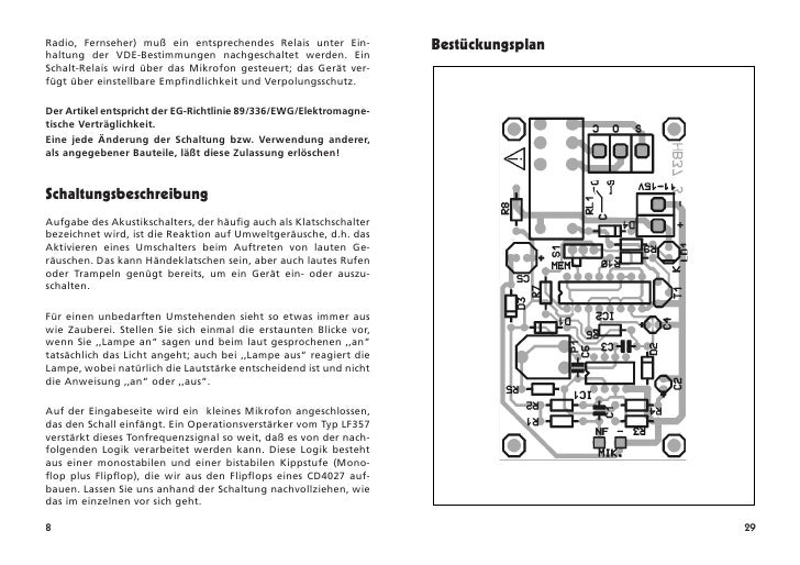 193135 As 01 De Klatschschalter Mit Kondensator Mikrofon