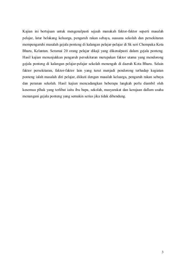 19337443 Kajian Tindakan Oum Gejala Ponteng Sekolah