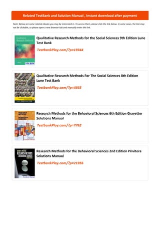 Comprehensive Guide to Qualitative Research Methods in Social Sciences ...
