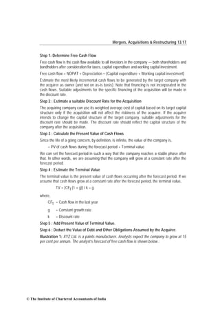 Mergers and Acquisitions IB | PDF