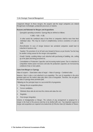 Mergers and Acquisitions IB | PDF