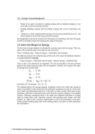 Mergers and Acquisitions IB | PDF