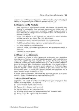 Mergers and Acquisitions IB | PDF