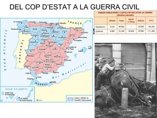 DEL COP D’ESTAT A LA GUERRA CIVIL
• .
 