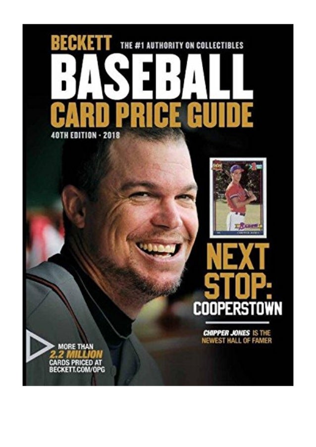 Beckett Baseball Card Price Guide 40 PDF