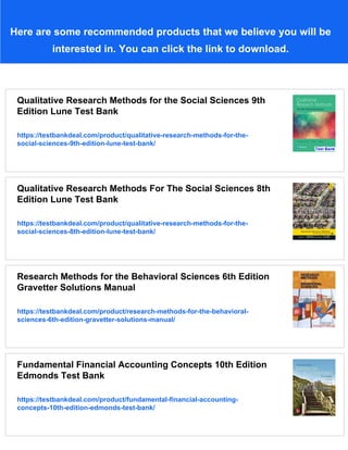 QUALITATIVE RESEARCH METHODS FOR THE SOCIAL SCIENCES 9TH EDITION PDF visual data 4