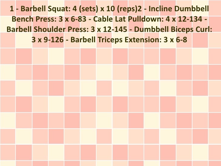 2 Days A Week Workout Program 2 Days A Week Workout Program
