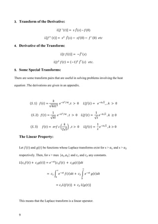 Application of Laplace Transformation (cuts topic) | PDF