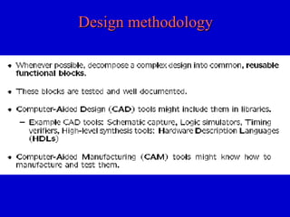 Design methodologyDesign methodology
 
