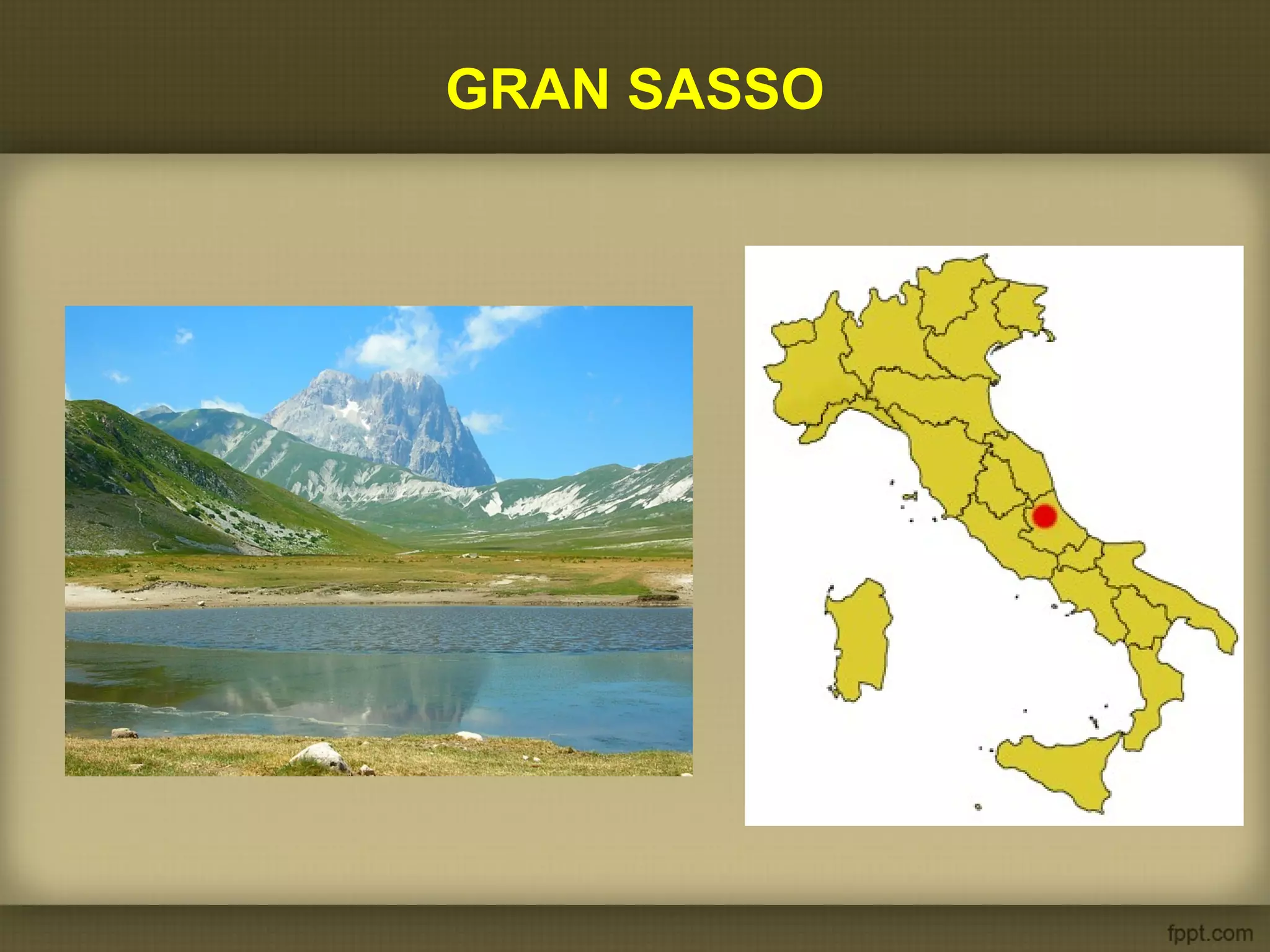 GRAN SASSO
 