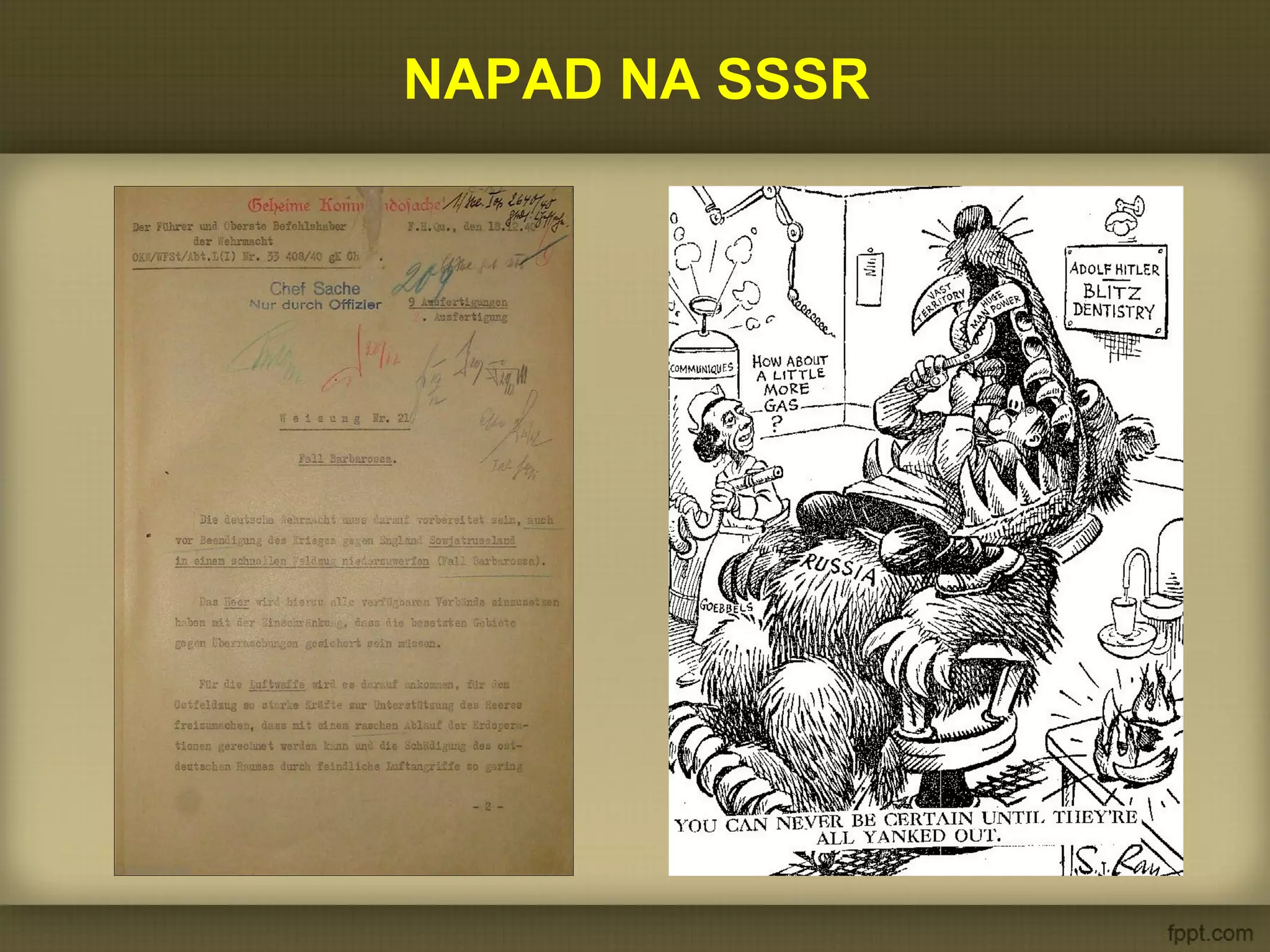 NAPAD NA SSSR
 
