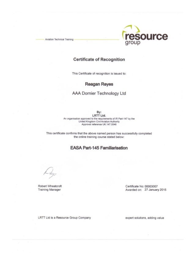 EASA Part 145 Easa Part 145
