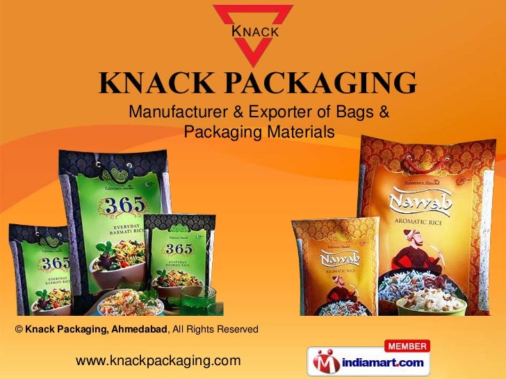 Knack Packaging Ahmedabad India