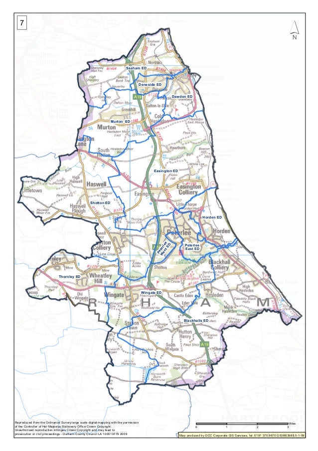 East Durham AAP Map