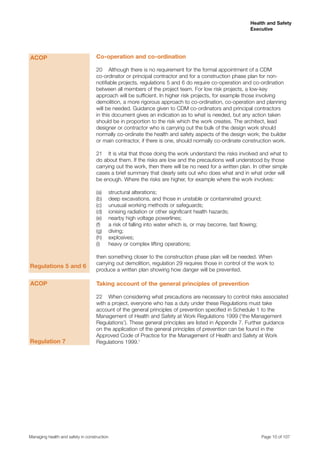 Cdm Risk Note Drawing 194397267 cdm-regulations-2007 | PDF