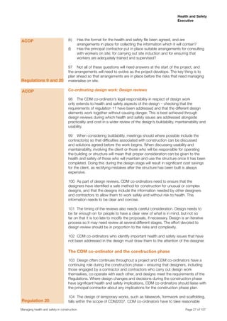 Cdm Risk Drawing 194397267 cdm-regulations-2007 | PDF