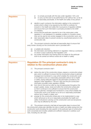 Cdm Risk Drawing 194397267 cdm-regulations-2007 | PDF