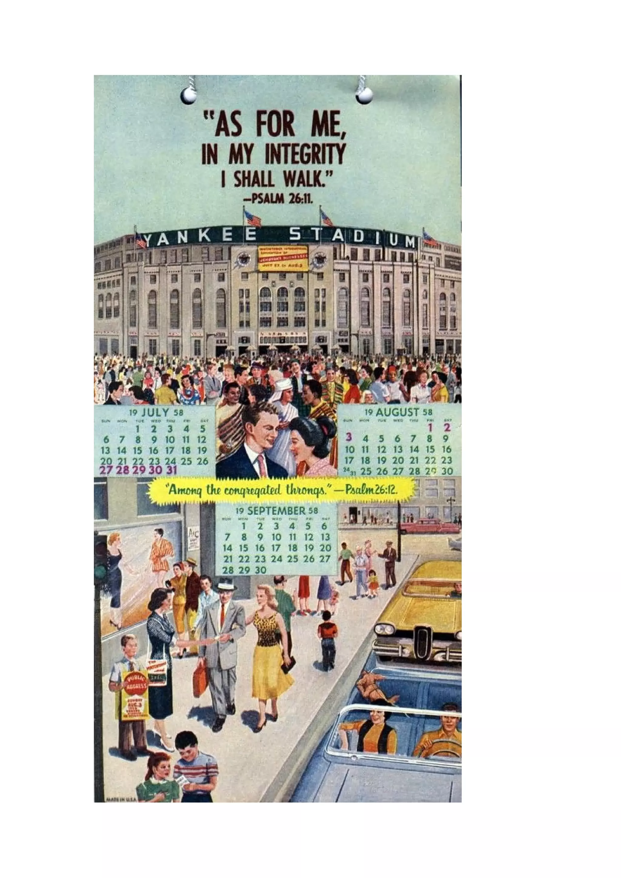 1944 1976 many calendars