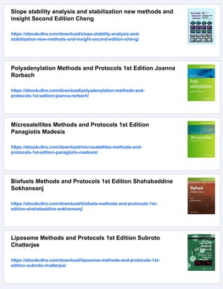 Genomic Imprinting Methods and Protocols 1st Edition Yong Cheng | PDF