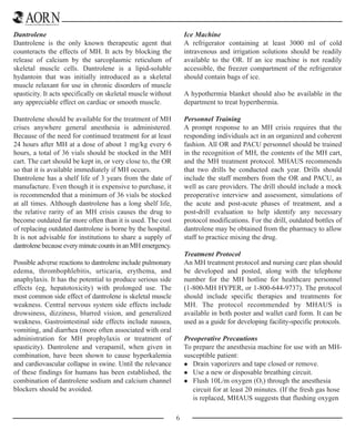 Mhaus Algorithm Malignant hypertermia slides | PDF