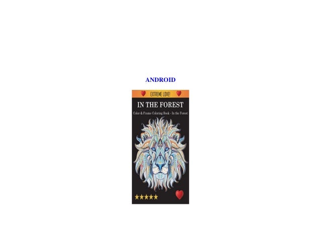 Download Pdf Color Frame Coloring Book In The Forest Kindle