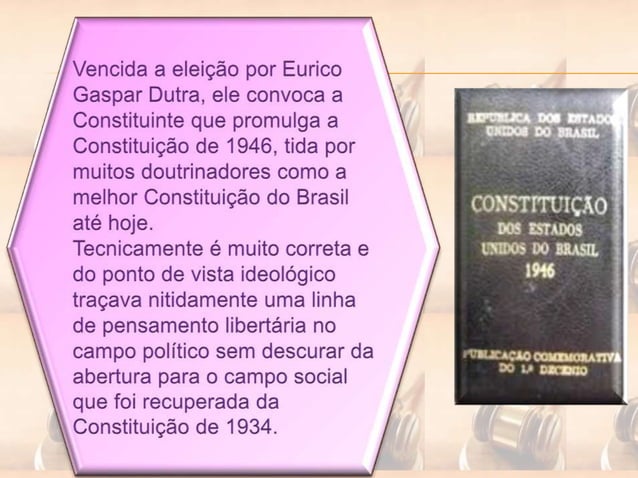 A constituição de 1946