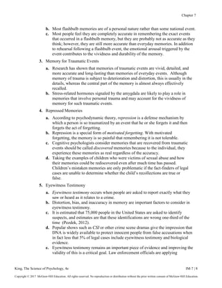 Comprehensive Guide to Memory Processes in Psychology: Encoding ...