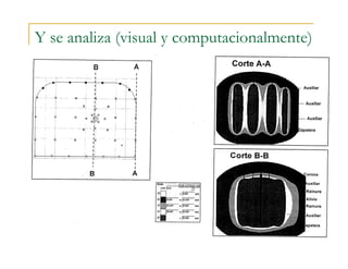 Y se analiza (visual y computacionalmente)
 