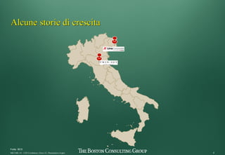 4MKT-MIL-10 - CEO Conference -26nov12 - Presentation v6.pptx
Alcune storie di crescita
Fonte:   BCG
 