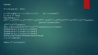 DISCRETE LOGARITHM PROBLEM | PPT