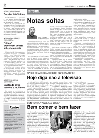 O Centro - n.º 4 – 24.05.2006
