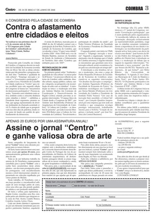 O Centro - n.º 4 – 24.05.2006