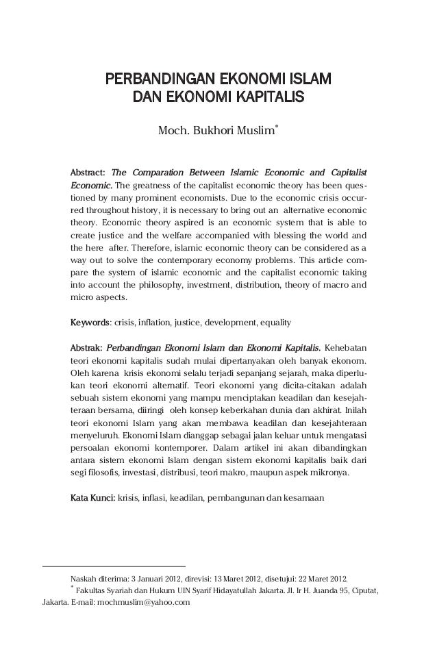 195010 Id Perbandingan Ekonomi Islam Dan Ekonomi K