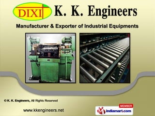 Manufacturer & Exporter of Industrial Equipments
 