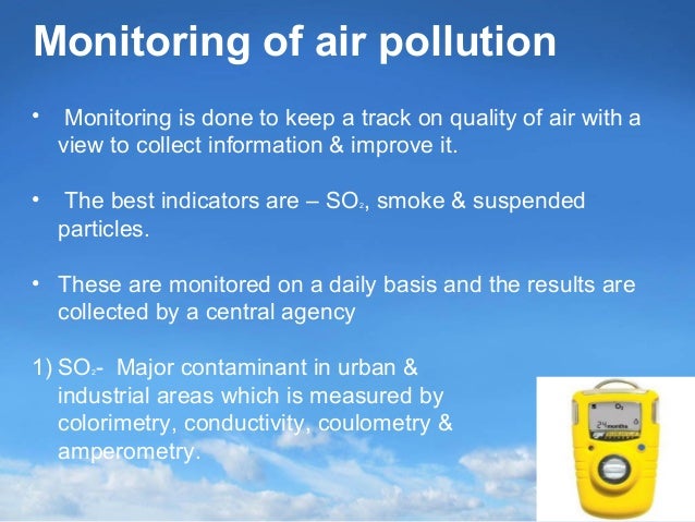 AIR POLLUTION MONITORING EBOOK AIR POLLUTION MONITORING EBOOK