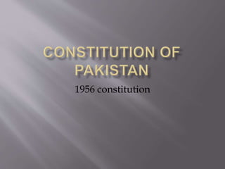 1956 constitution
 