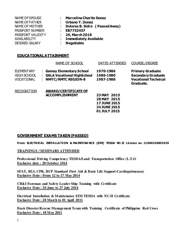 Noli updated Resume