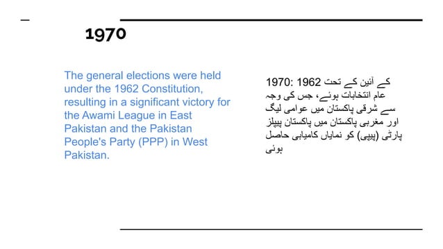 1958 to 1971 amendments of Constitution of Pakistan | PDF